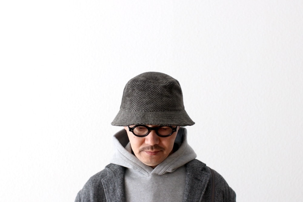 Needles(�ˡ��ɥ륺) "Bucket Hat - R/L Chenille Herringbone"
