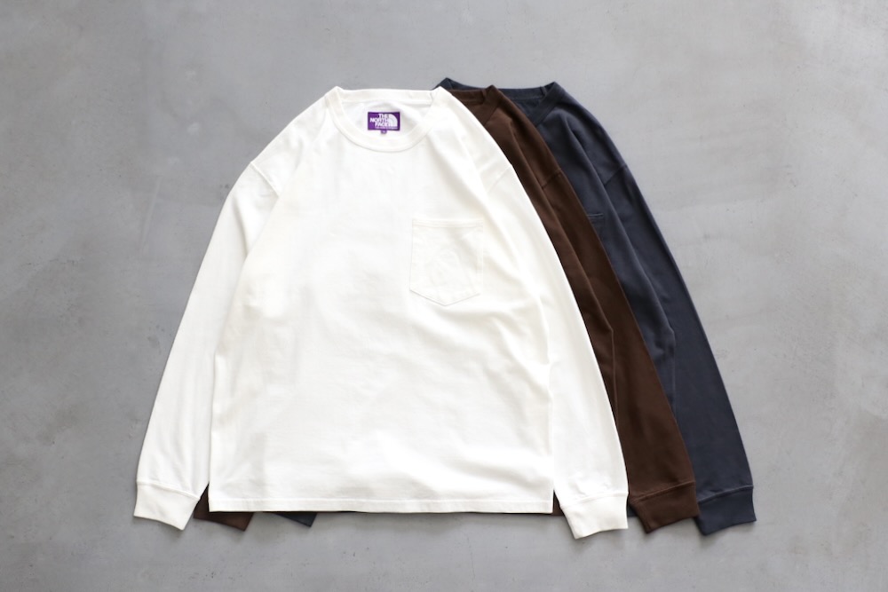 THE NORTH FACE PURPLE LABEL ( Ρ ե ѡץ 졼٥) "8oz Field Long Sleeve Pocket Tee"