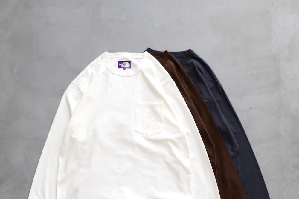 THE NORTH FACE PURPLE LABEL ( Ρ ե ѡץ 졼٥) "8oz Field Long Sleeve Pocket Tee"
