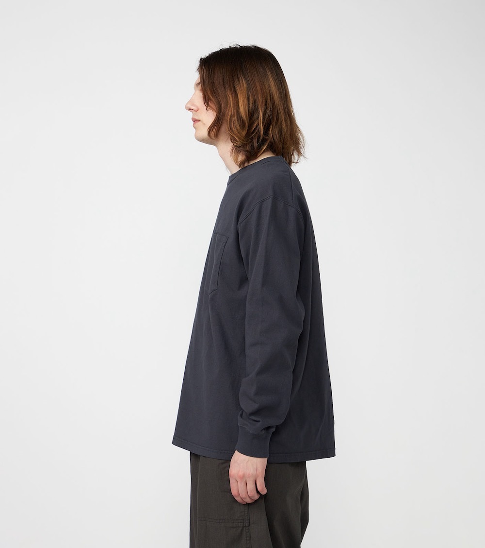 THE NORTH FACE PURPLE LABEL ( Ρ ե ѡץ 졼٥) "8oz Field Long Sleeve Pocket Tee"