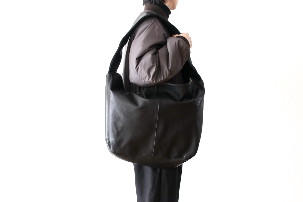 ssstein(���奿����) "SHIRRING HANDLE LEATHER SHOULDER BAG ST.1509"