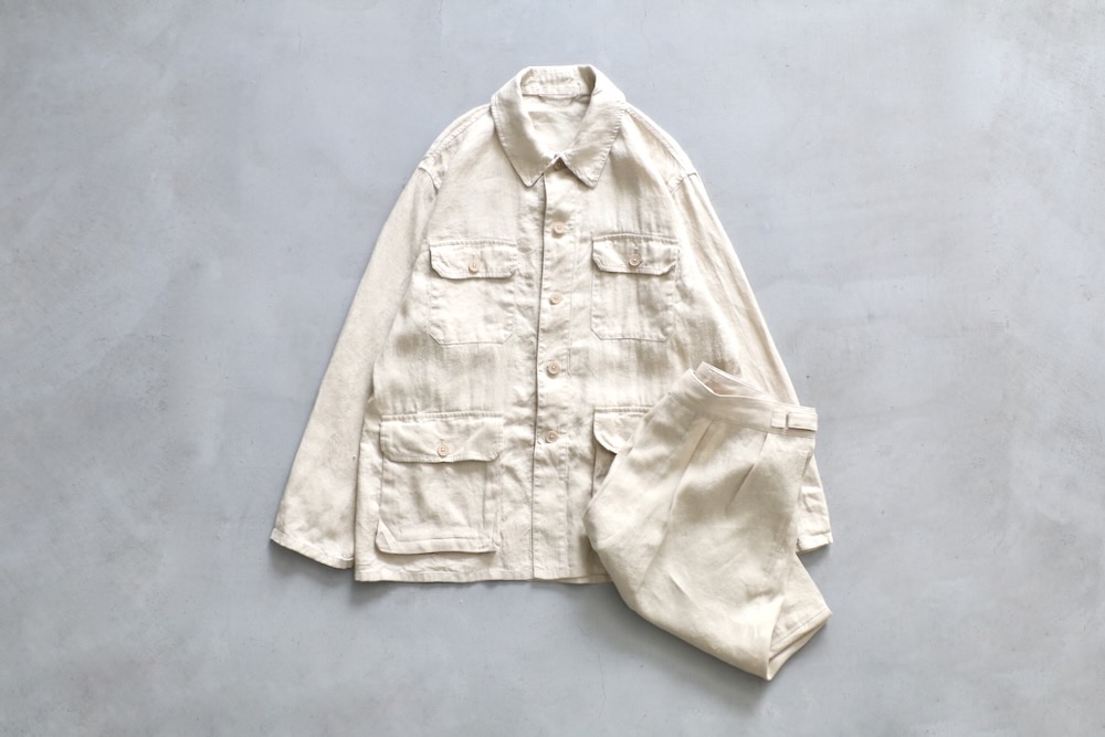 KAPTAIN SUNSHINE(����ץƥ󥵥󥷥㥤��) "Safari Shirt Jacket"