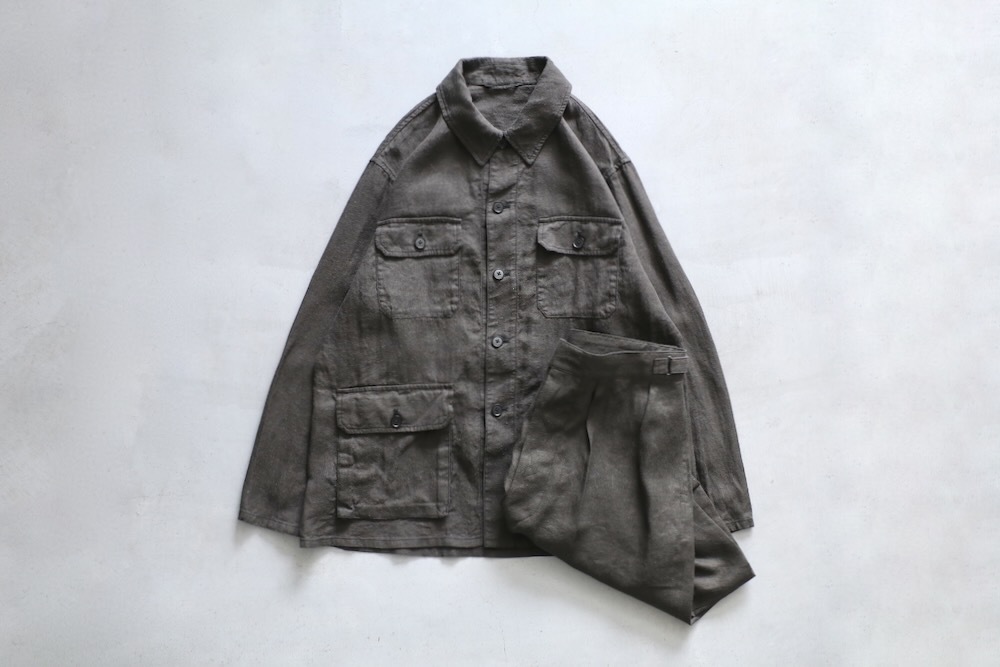 KAPTAIN SUNSHINE(����ץƥ󥵥󥷥㥤��) "Safari Shirt Jacket"