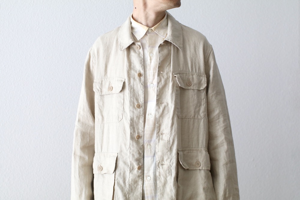 KAPTAIN SUNSHINE(����ץƥ󥵥󥷥㥤��) "Safari Shirt Jacket"