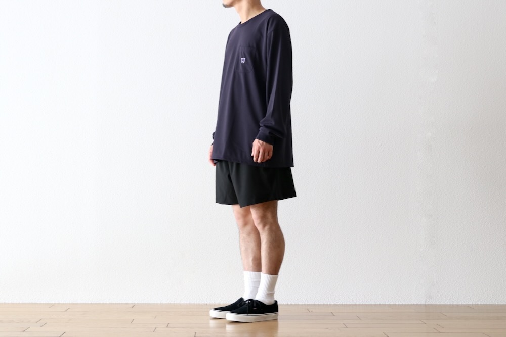 本日お値下げ中‼️【美品】ニードルズクルーネックSサイズ SALE 30%OFF】[PU306]NEEDLES(ニードルズ) L/S Mock Neck Tee - Poly