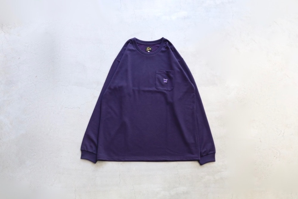 Needles(ˡɥ륺) "L/S Crew Neck Tee - Poly Jersey"