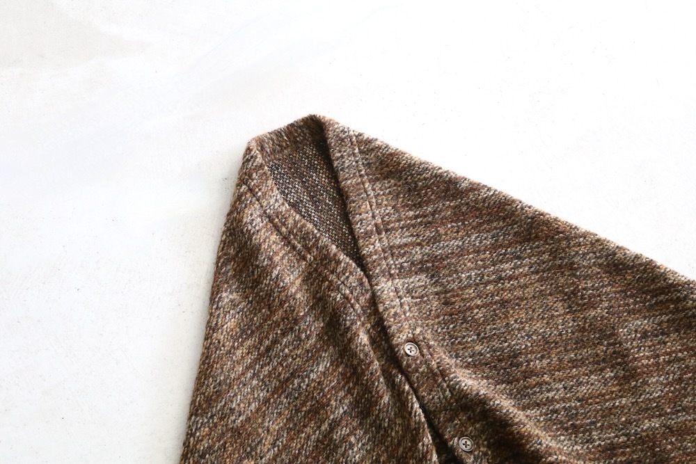 Engineered Garments (󥸥˥ɥ) "Button Shawl -Poly Wool Melange Knit"