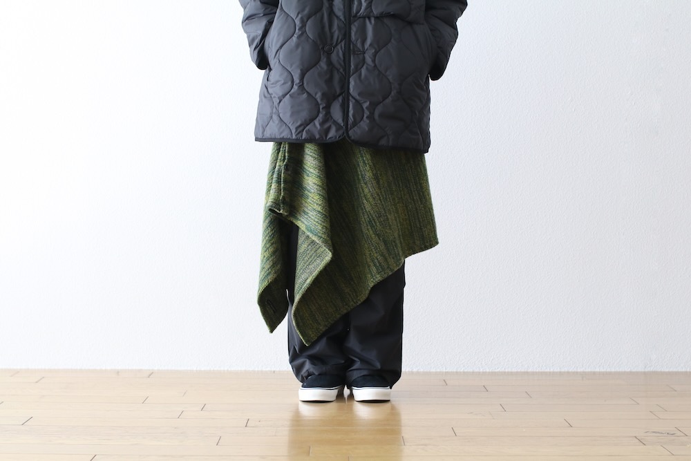 Engineered Garments (󥸥˥ɥ) "Button Shawl -Poly Wool Melange Knit"