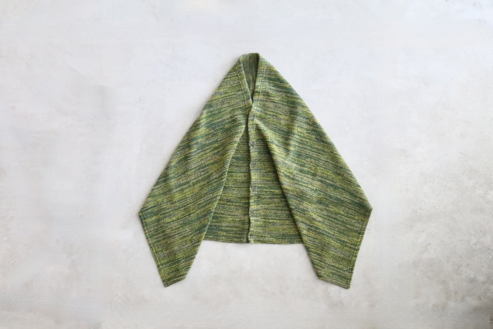 Engineered Garments (󥸥˥ɥ) "Button Shawl -Poly Wool Melange Knit"
