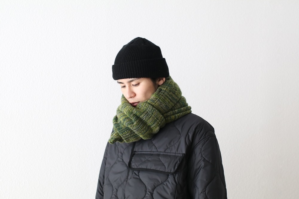 Engineered Garments (󥸥˥ɥ) "Button Shawl -Poly Wool Melange Knit"