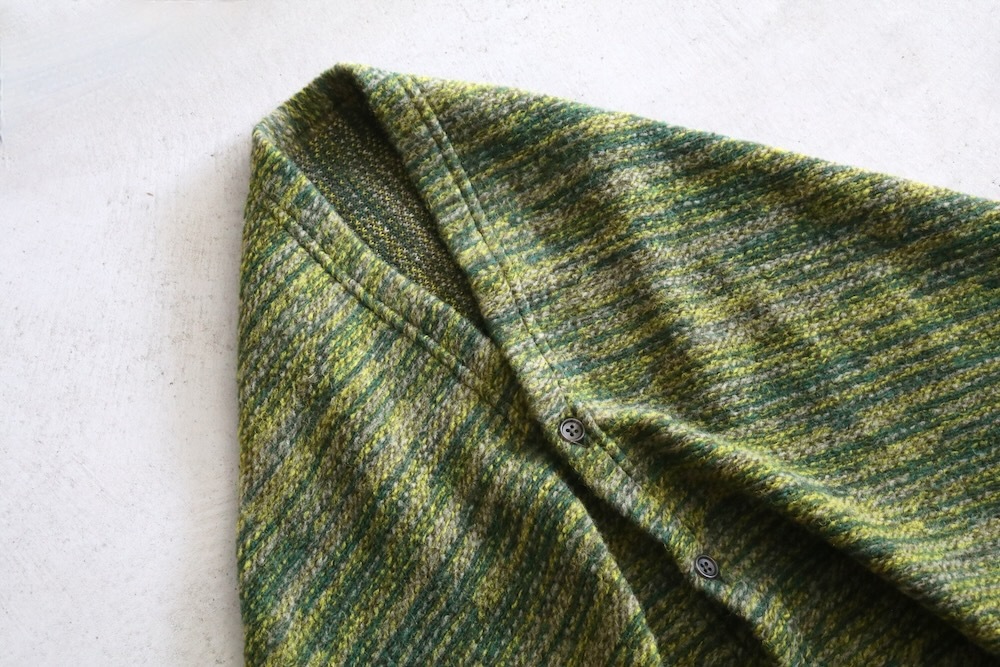 Engineered Garments (󥸥˥ɥ) "Button Shawl -Poly Wool Melange Knit"