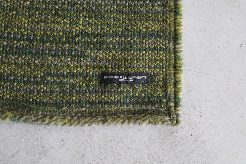 Engineered Garments (󥸥˥ɥ) "Button Shawl -Poly Wool Melange Knit"