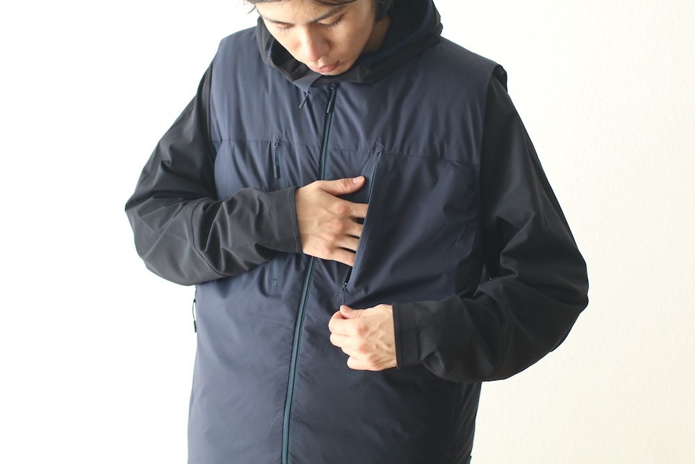 DAIWA LIFESTYLE (������ �饤�ե�������) "INNER DOWN VEST (CORDURA)"