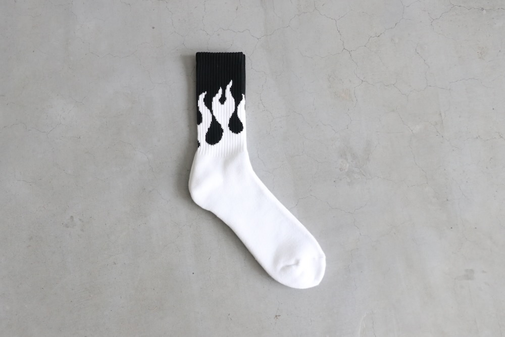 ں١JAPAN made SOCKS(ѥ ᥤ å) "Pile Socks - Flames"