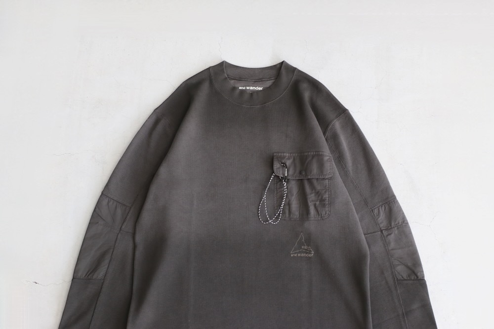 limited】and wander × ROA(アンドワンダー × ロア) 