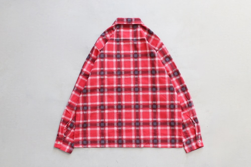 Needles フランネルチェックシャツ 2025 FALL WINTER COLLECTION〉 [Needles] One-Up Shirt