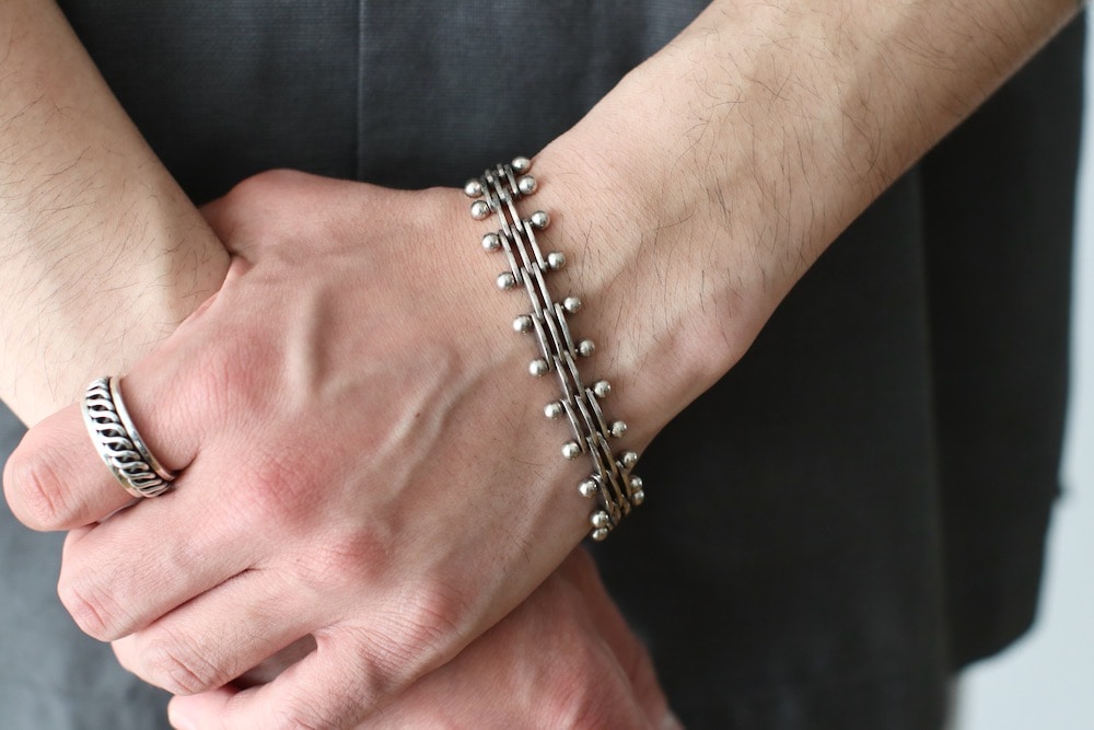 Vintage Mexican Bracelet レアデザイン ゴールデンサイズ Vintage Mexican Bracelet レアデザイン ゴールデンサイズ