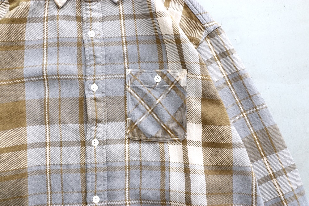 THE NORTH FACE PURPLE LABEL (�� �Ρ��� �ե����� �ѡ��ץ� �졼�٥�) "Flannel Plaid Field Shirt"
