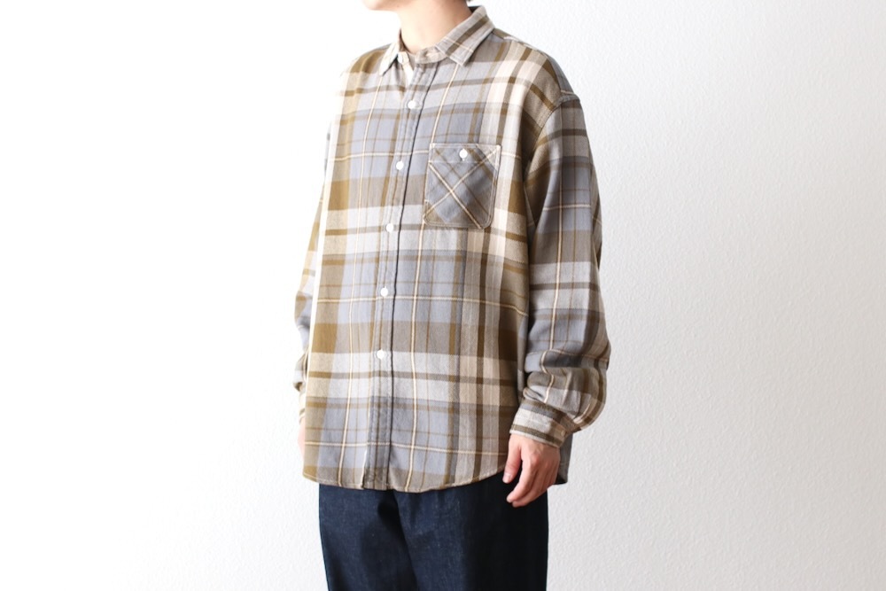 THE NORTH FACE PURPLE LABEL (�� �Ρ��� �ե����� �ѡ��ץ� �졼�٥�) "Flannel Plaid Field Shirt"