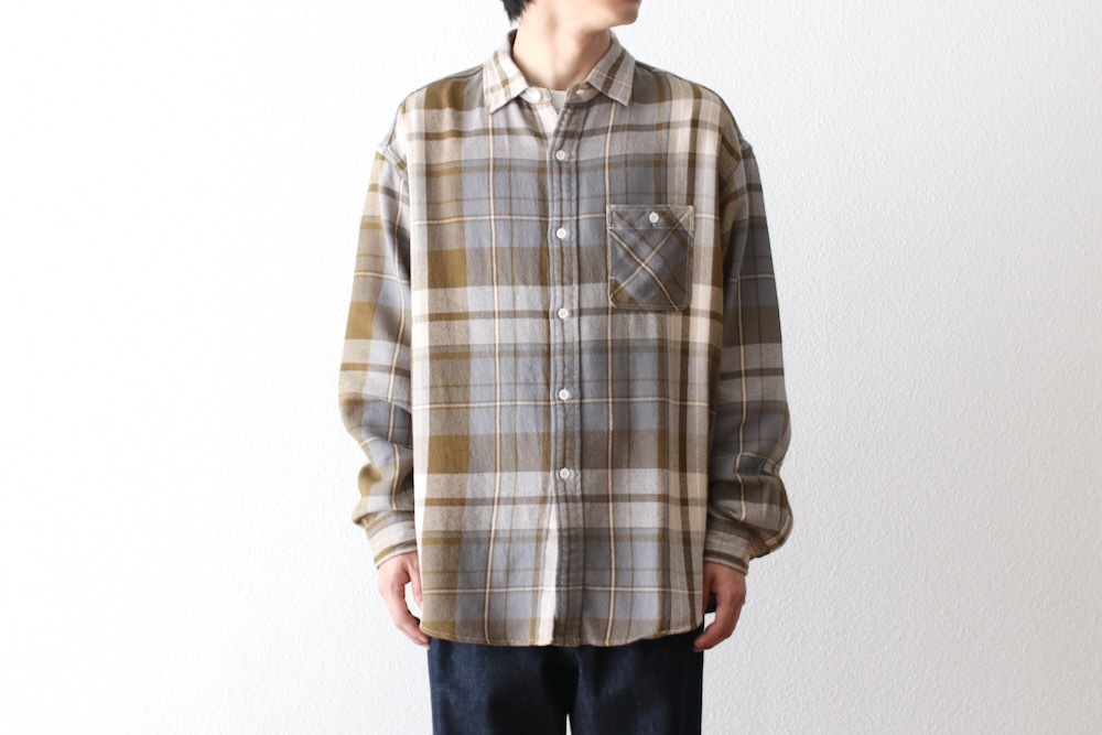 THE NORTH FACE PURPLE LABEL (�� �Ρ��� �ե����� �ѡ��ץ� �졼�٥�) "Flannel Plaid Field Shirt"