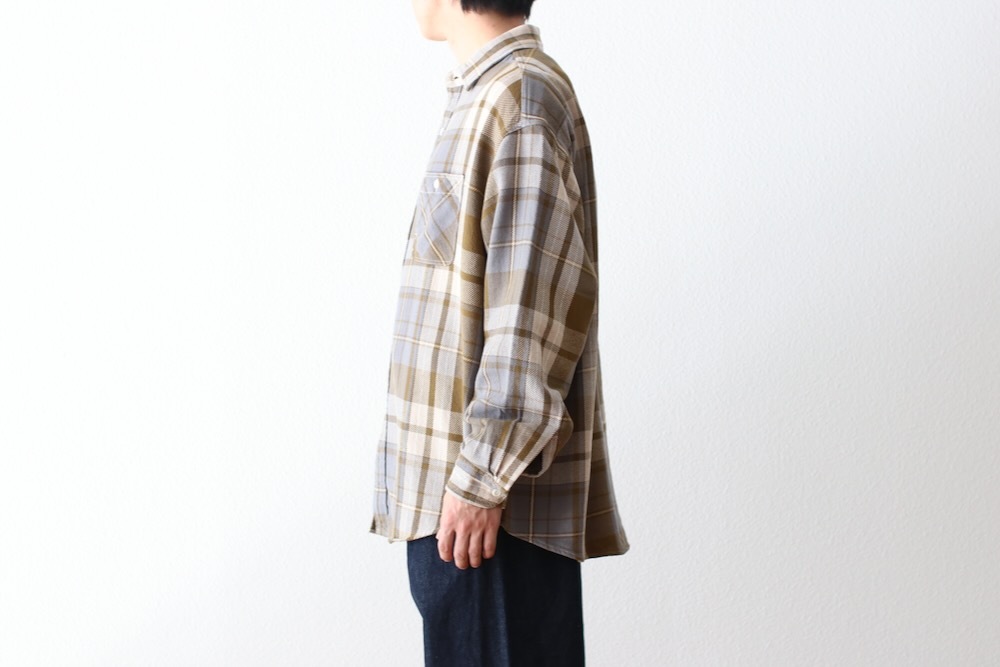 THE NORTH FACE PURPLE LABEL (�� �Ρ��� �ե����� �ѡ��ץ� �졼�٥�) "Flannel Plaid Field Shirt"
