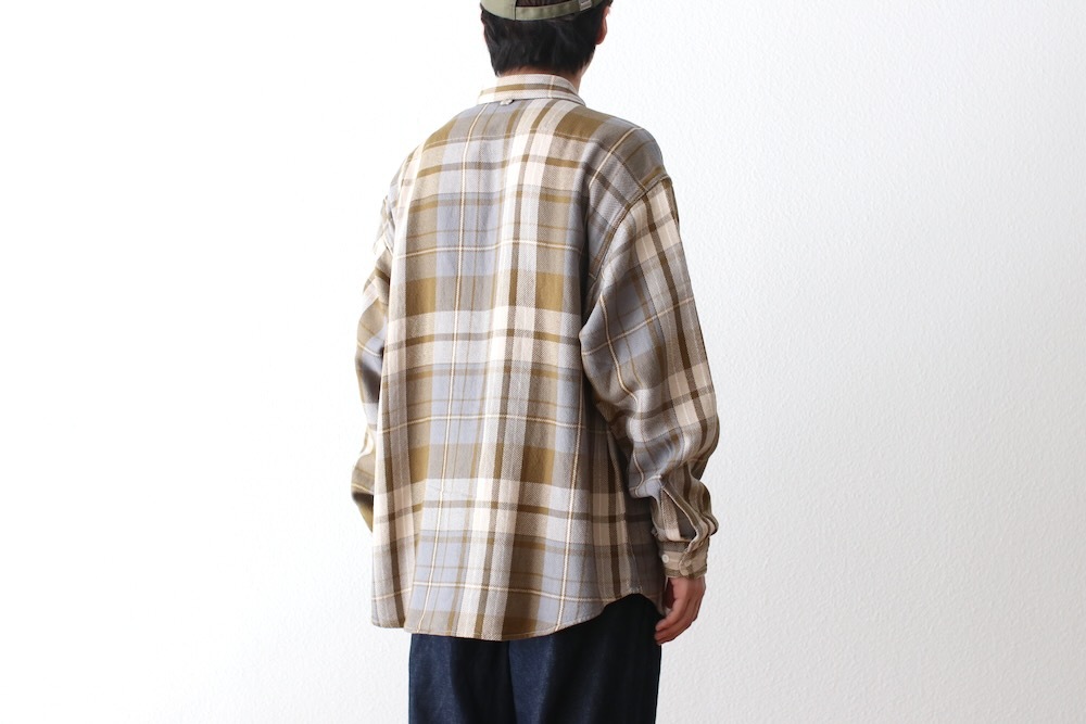 THE NORTH FACE PURPLE LABEL (�� �Ρ��� �ե����� �ѡ��ץ� �졼�٥�) "Flannel Plaid Field Shirt"