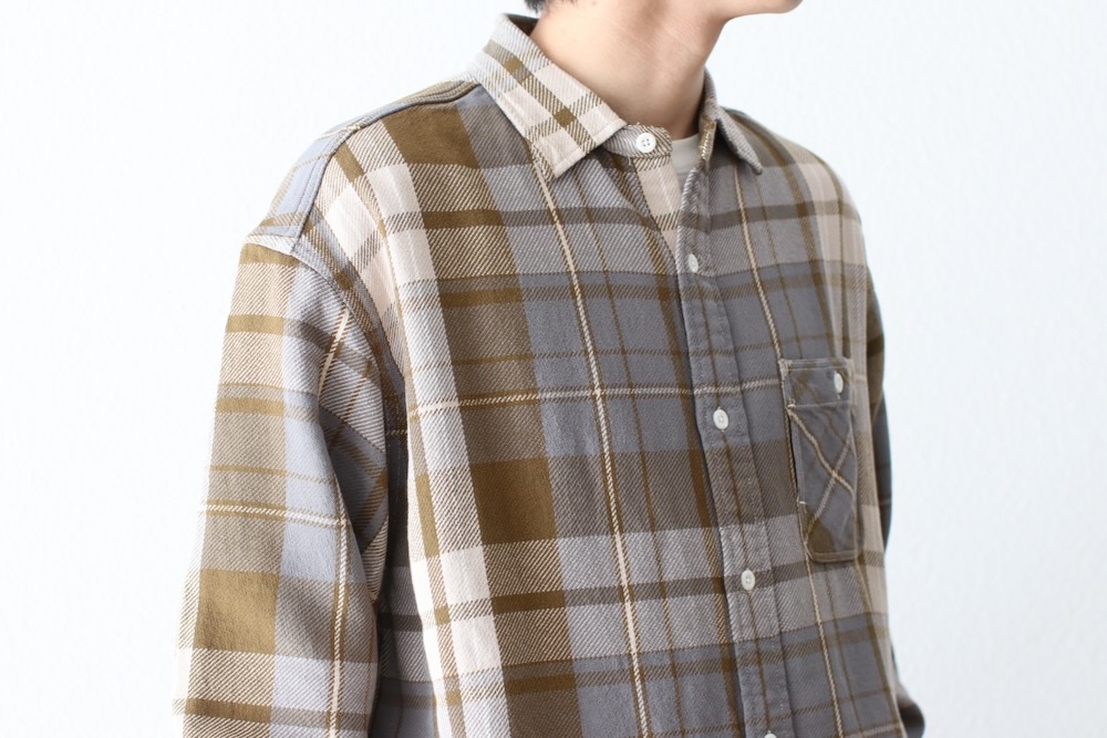 THE NORTH FACE PURPLE LABEL (�� �Ρ��� �ե����� �ѡ��ץ� �졼�٥�) "Flannel Plaid Field Shirt"