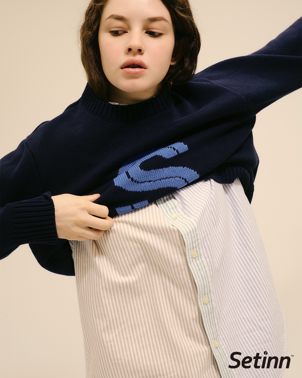 [10% > 15%OFF] Setinn(���åƥ���) "Ventilation B.D.Shirt"