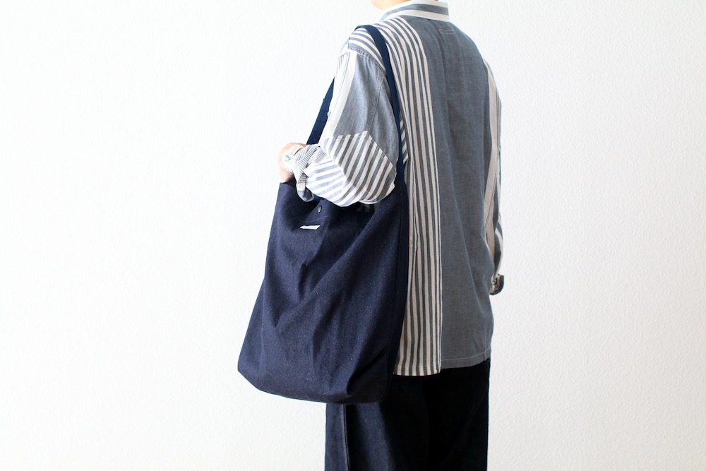 Engineered Garments (���󥸥˥����ɥ�������) "Carry All Tote - Indigo Industrial 8oz Denim -"