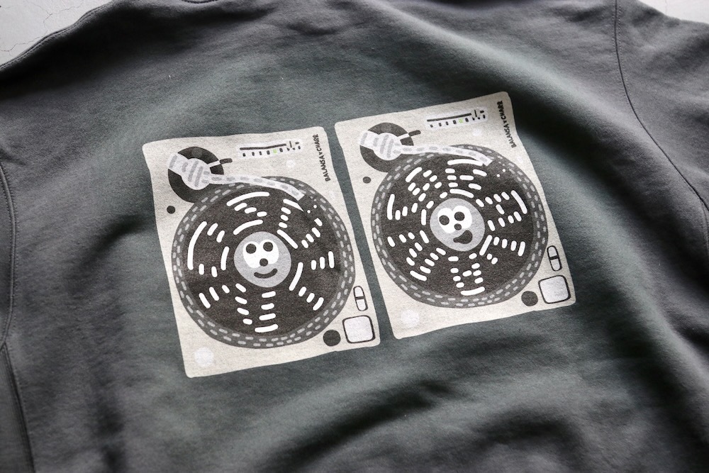 [10%OFF] SOUND SHOP BALANSA(������ɥ���å� �Х��) "CHARR for Balansa hoodie (charcoal)"