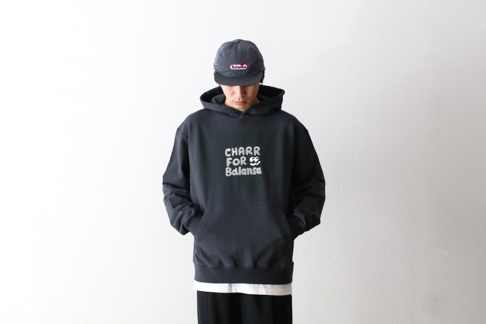 [10%OFF] SOUND SHOP BALANSA(������ɥ���å� �Х��) "CHARR for Balansa hoodie (charcoal)"