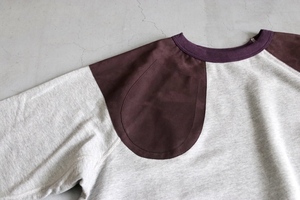 [30% > 35%OFF] Sasquatchfabrix.(��������å��ե��֥�å���)��2TONE SHOULDER PK SWEATSHIRT"
