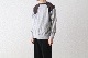 [30% > 35%OFF] Sasquatchfabrix.(��������å��ե��֥�å���)��2TONE SHOULDER PK SWEATSHIRT"
