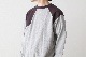 [30% > 35%OFF] Sasquatchfabrix.(��������å��ե��֥�å���)��2TONE SHOULDER PK SWEATSHIRT"
