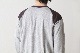 [30% > 35%OFF] Sasquatchfabrix.(��������å��ե��֥�å���)��2TONE SHOULDER PK SWEATSHIRT"