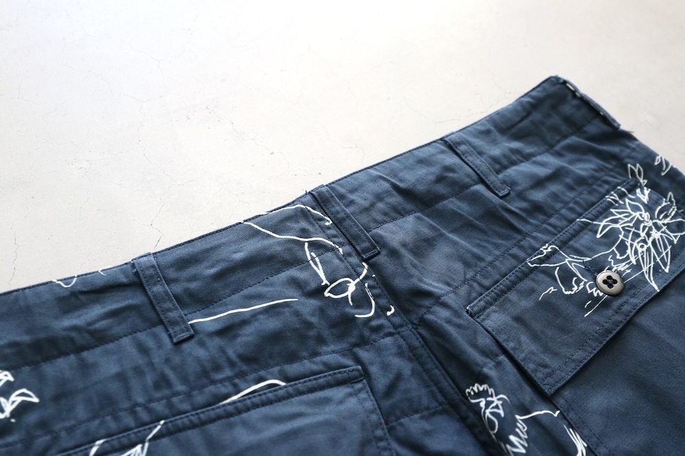 Engineered Garments (���󥸥˥����ɥ�������) "Fatigue Short - Animal Print 6.5oz Flat Twill"