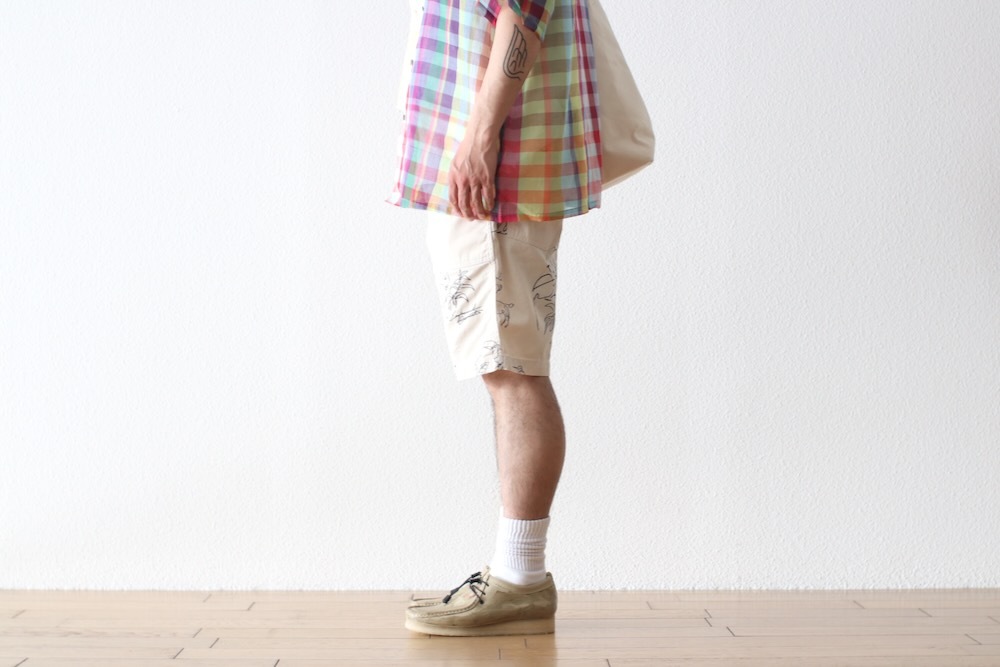 Engineered Garments (���󥸥˥����ɥ�������) "Fatigue Short - Animal Print 6.5oz Flat Twill"