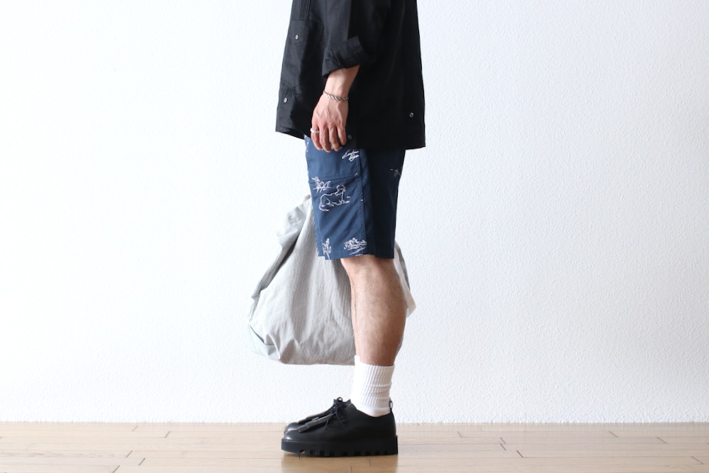 Engineered Garments (���󥸥˥����ɥ�������) "Fatigue Short - Animal Print 6.5oz Flat Twill"