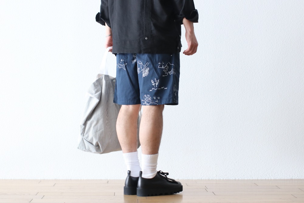 Engineered Garments (���󥸥˥����ɥ�������) "Fatigue Short - Animal Print 6.5oz Flat Twill"