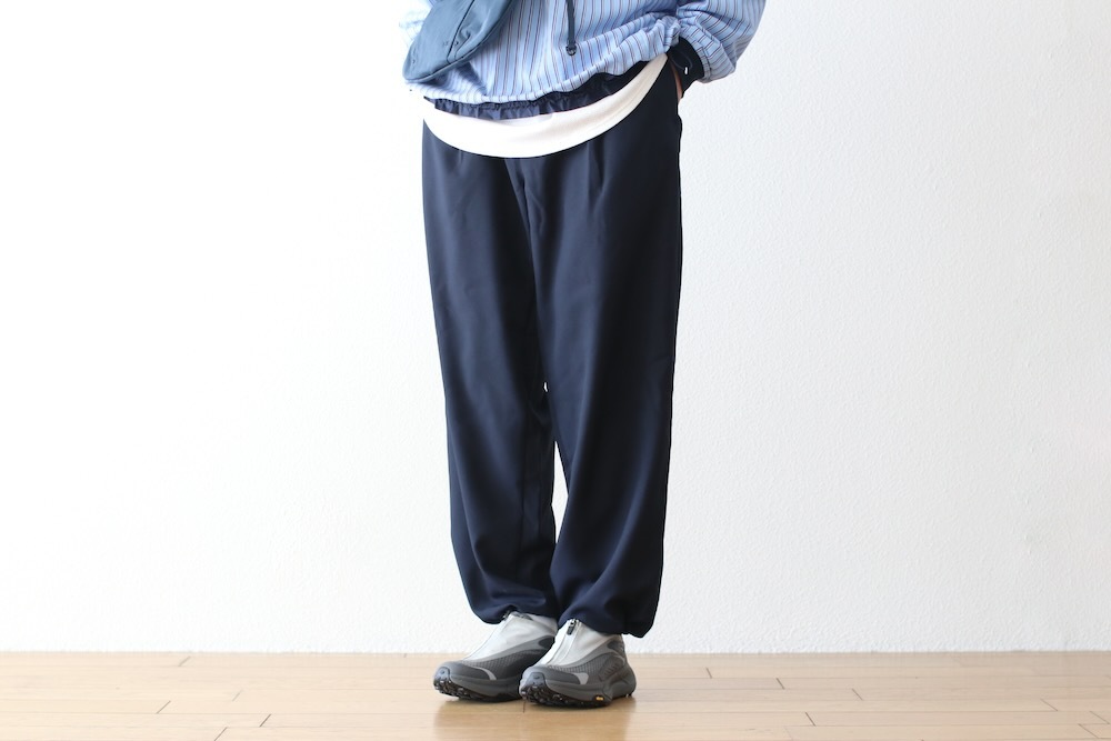 EVCON (���ӥ���) "1TUCK EASY WIDE SLACKS"