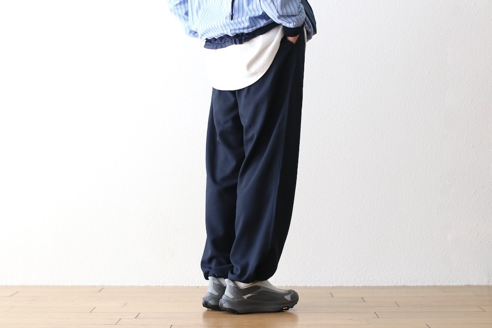 EVCON (���ӥ���) "1TUCK EASY WIDE SLACKS"