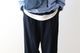 EVCON (���ӥ���) "1TUCK EASY WIDE SLACKS"