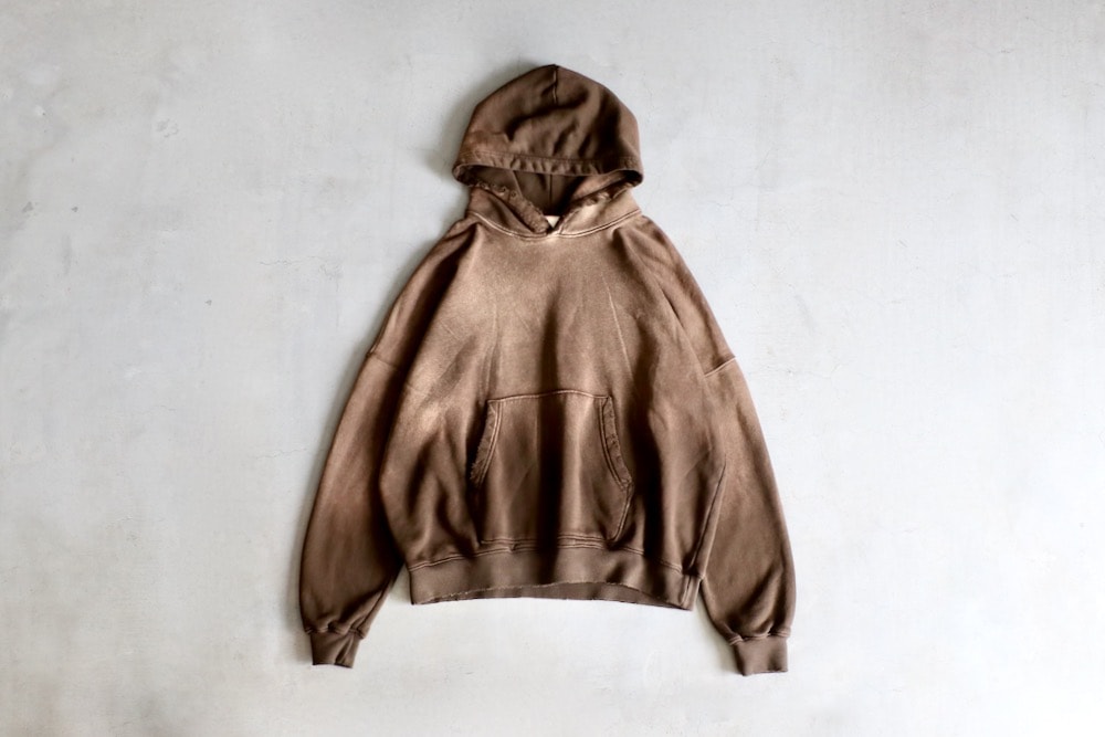 MOOJIMOOJIダメージパーカー Lブラウン セール】MOOJIMOOJI / CLASSIC