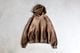 mooji mooji (�ࡼ�����ࡼ����) "OVERSIZED CROP HOODIE AGED"