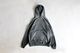 mooji mooji (�ࡼ�����ࡼ����) "OVERSIZED CROP HOODIE AGED"