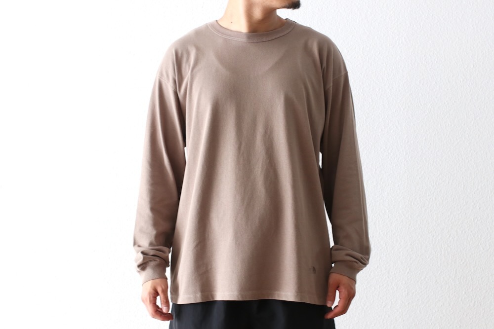 パープルレーベル Field Long Sleeve Tee XL ロンT nanamica / Field Long Sleeve Tee