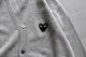 PLAY COMME des GARCONS(�ץ쥤 ���� �� ����륽��) "V-Neck Cardigan With Black Emblem AX-N024-051"