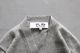 PLAY COMME des GARCONS(�ץ쥤 ���� �� ����륽��) "V-Neck Cardigan With Black Emblem AX-N024-051"