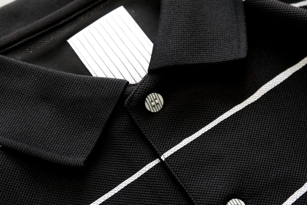 S.F.C(�������ե���) "SIDE STRIPE BIG POLO"