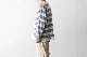 ts(s) (�ƥ�����������) "Reversible Cardigan Shirt - Horizontal Stripe Double Face Cotton Gauze Cloth-"